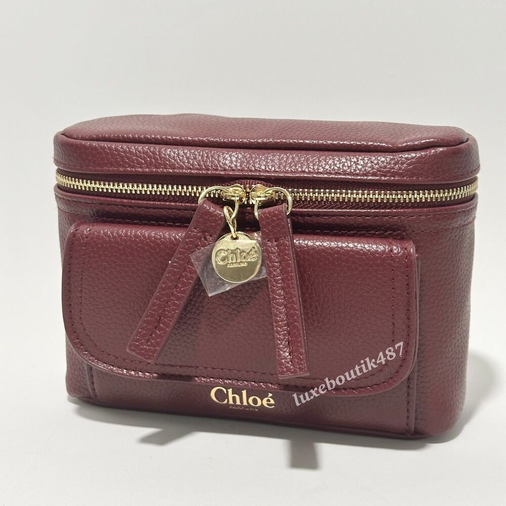 Chloe Beauty Cosmetic Makeup Vanity Case NEW
